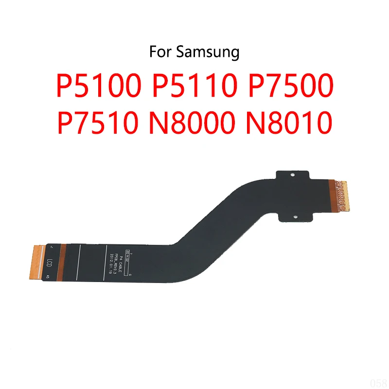 Wyświetlacz LCD Podłącz kabel płyty głównej Płyta główna Elastyczny kabel do Samsung T520 T525 P600 P601 P605 P900 P901 P905 P5100 P7500