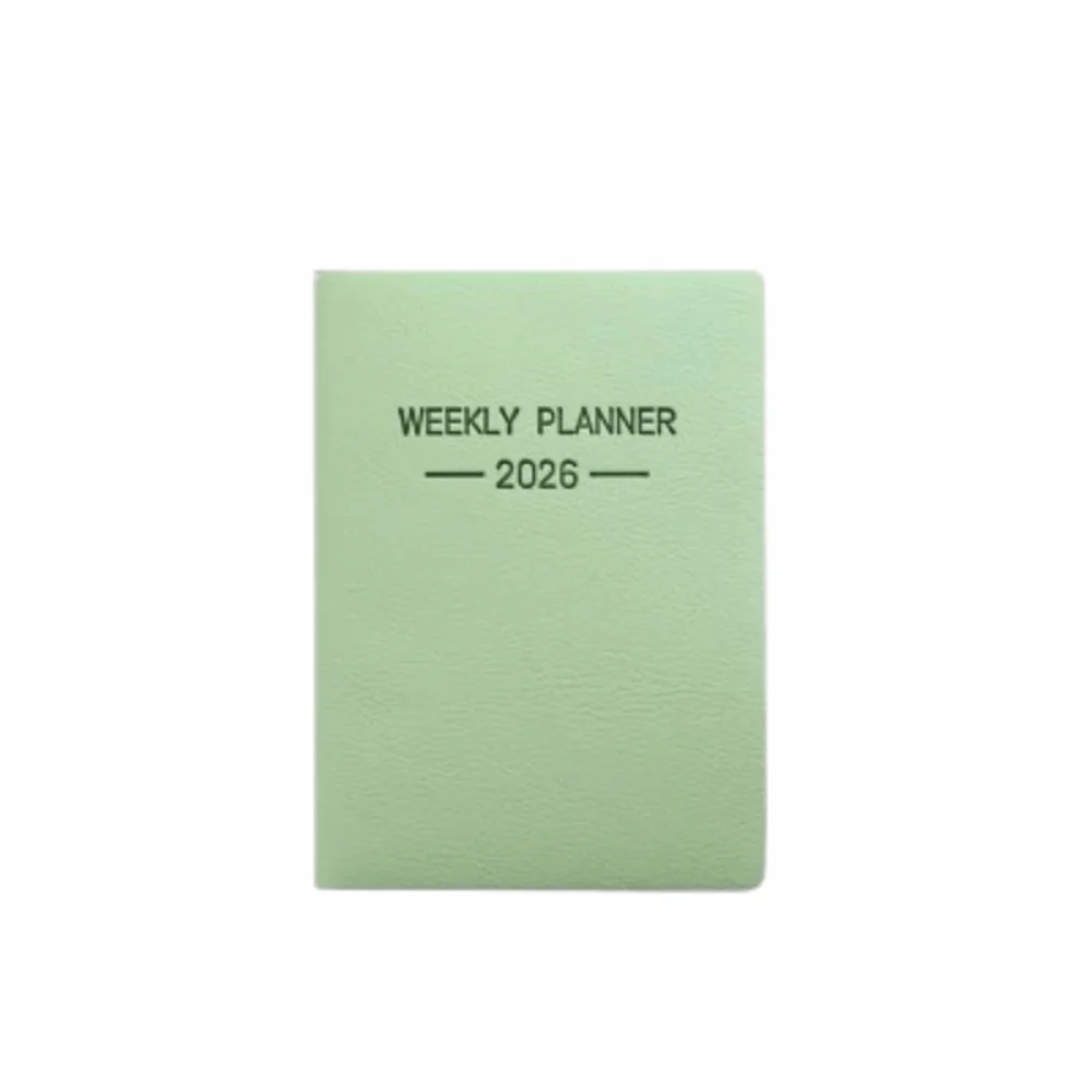 

Schedule Writing Pads Portable 2026 Agenda Book Softside Spanish A7 To Do Planner English To Do List Journal Notebook Memo
