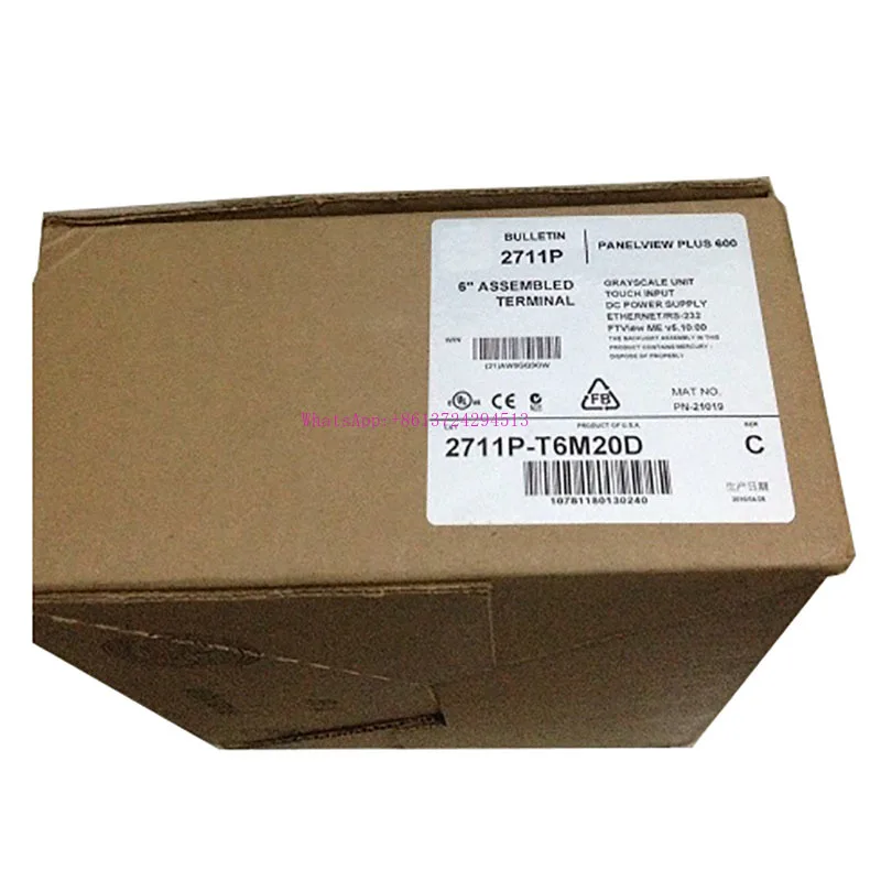 New Original In BOX  2711P-T6M20D  2711P T6M20D  {Warehouse stock} 1 Year Warranty Shipment within 24 hours