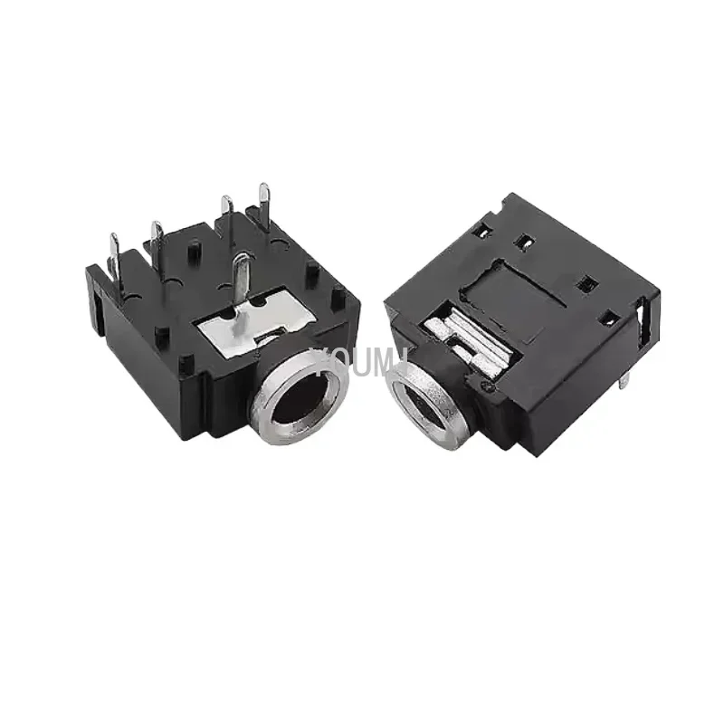 10Pcs PJ-307 3.5mm Headphone Stereo Jack Socket 3.5 Audio Earphone Jack Connector 3F07 PJ307