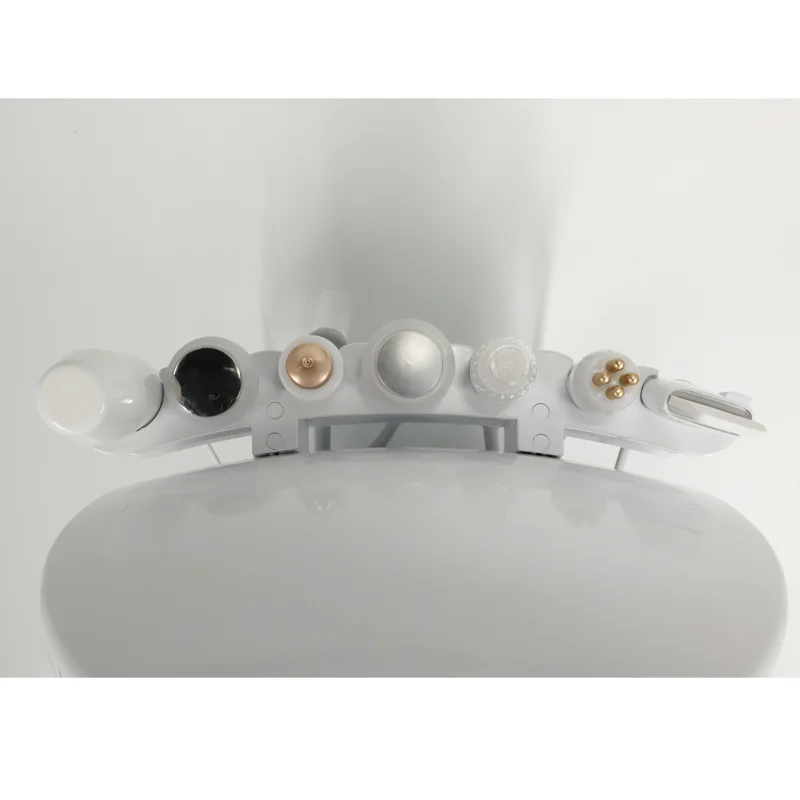 Mesin perawatan wajah profesional 7-in-1, untuk pemutih, penghilang kerut, hidrasi, peralatan frekuensi radiasi, terapi oksigen