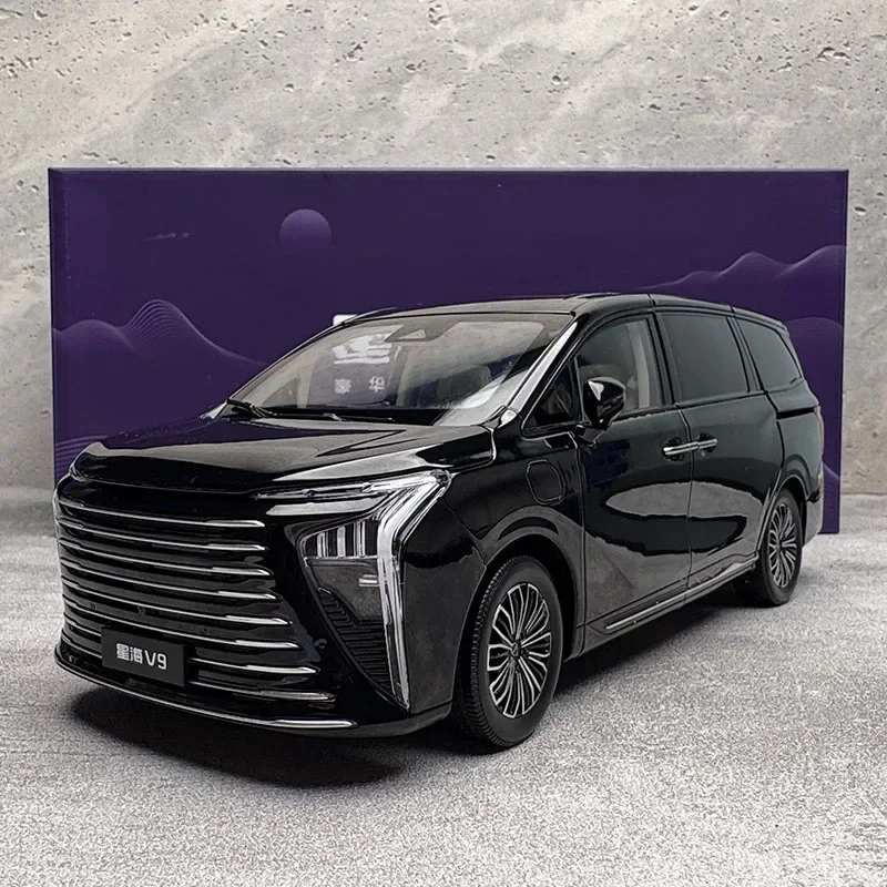 

Dongfeng original car model Dongfeng Fengxing V9 M6 alloy simulation 1:18 car model collection ornament gift