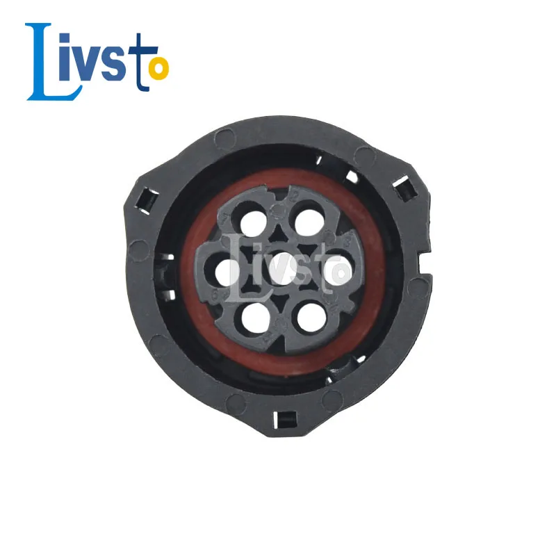 2 Sets 7 Pin Way Tyco Amp Bu-Ste Kpl Circular Din Housings Connector Male Female 1.5MM Socket Plug 968421-1 967650-1 1718230-1