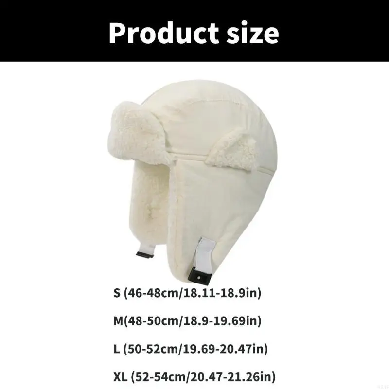 95AE Musim Gugur Musim Dingin Topi Anak -anak Topi Angin Topi Lembut & Perlindungan Telinga Bayi Hangat Bonnet untuk Anak