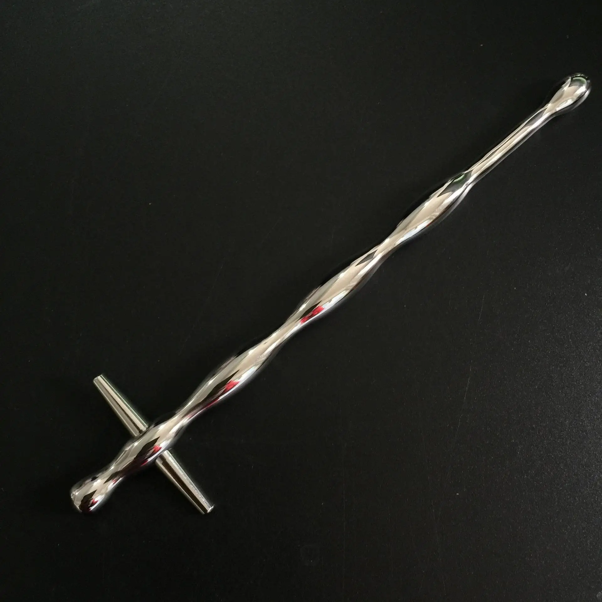2025 Baru Stainless Steel Uretra Suara Dilator Penis Pria Plug Cross Uretra Kateter Stimulator Mainan Seks Dewasa untuk Pria Gay