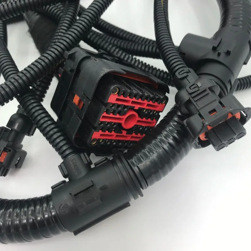Super March EXPO D7E D6D Excavator Spare Parts DieselEngine Wiring Harness Injector Harness Machinery Engine Parts VOE20551 — купить у AliExpress WW