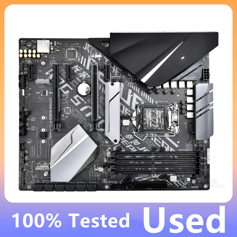 

100% протестировано Rog Strix B365-f Gaming B365f Lga1151, слот для платы Lga 1151 Ddr4 B365, настольная плата