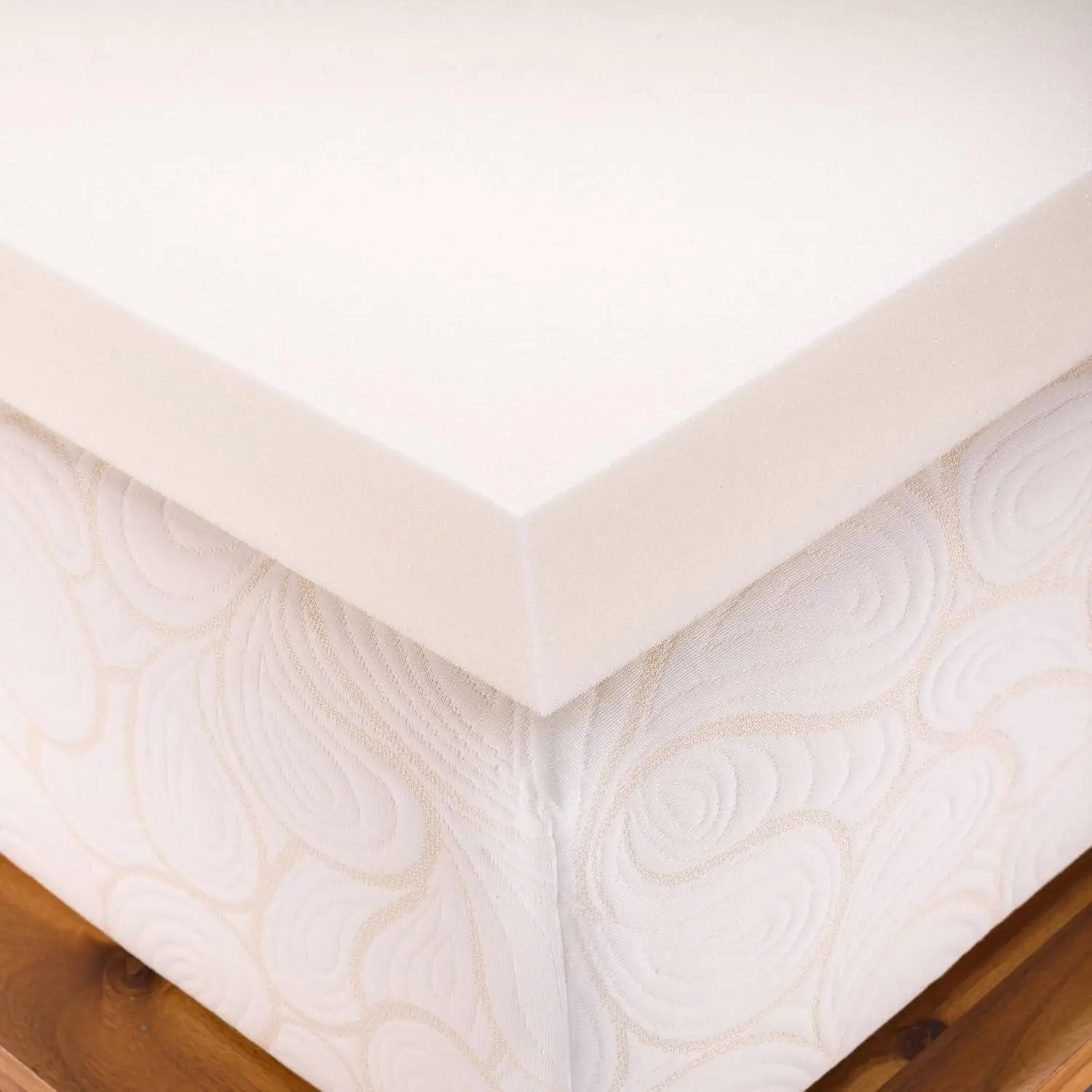 

2" Firm Polyurethane Foam Mattress Pad, Bed Topper, Queen Size, USA Made, Customized