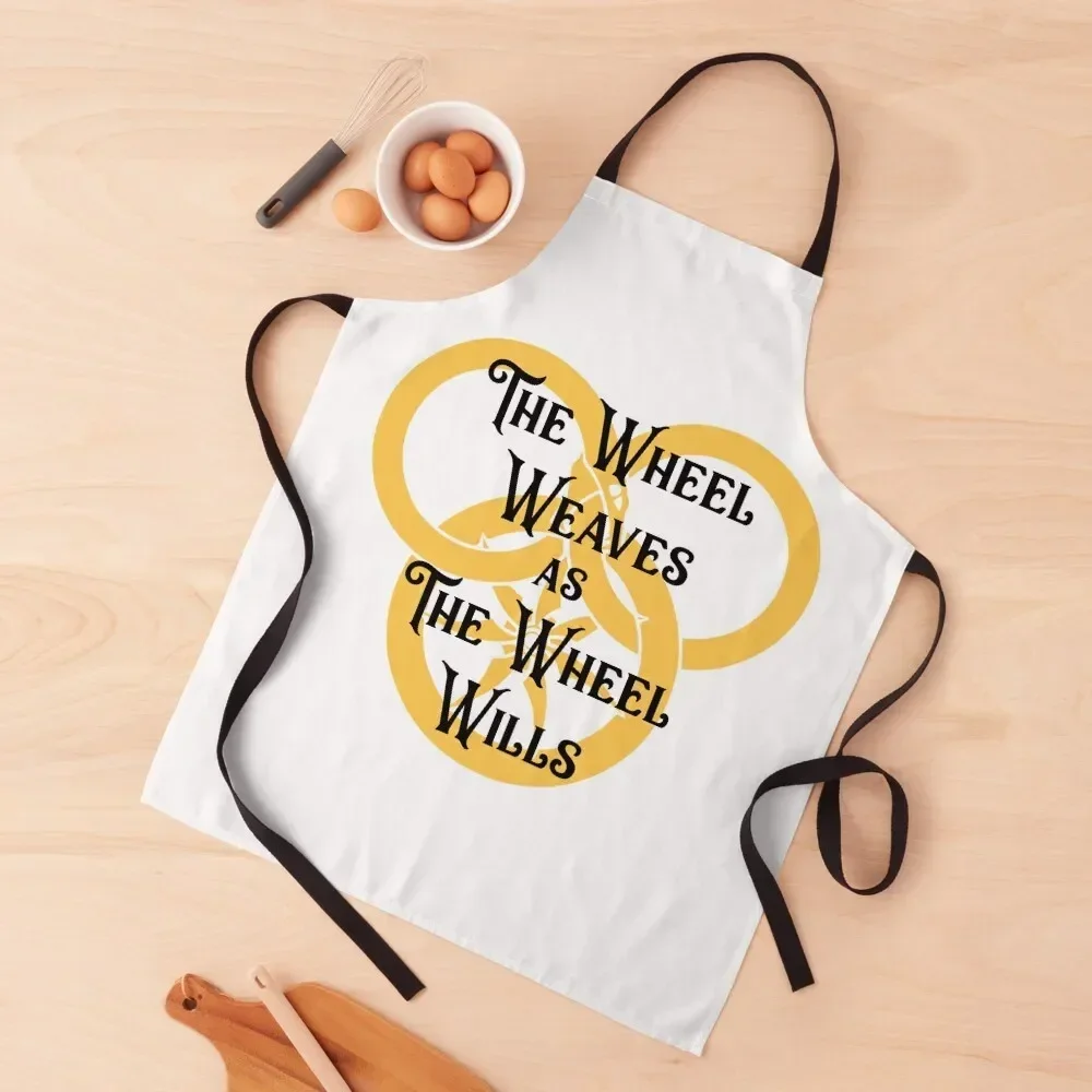 

The Wheel Weaves as The Wheel Wills Apron Professional Barber Home And Kitchen Kitchen Things painting Apron