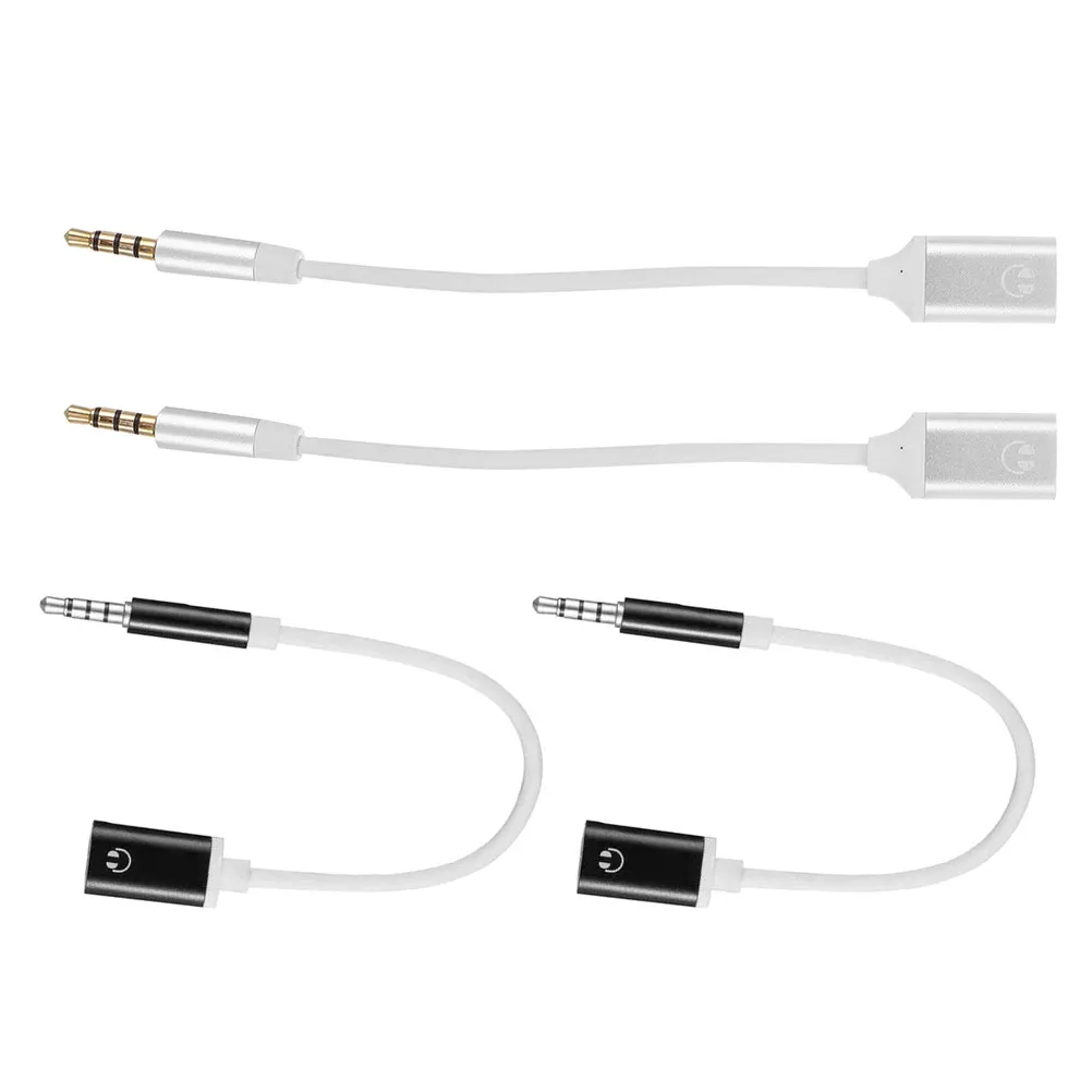 4Pcs Earphone Jack Adapter Type C to 3.5mm Audio Converter Portable High Fidelity Sound Plug and Play Headphones Adapter USB C