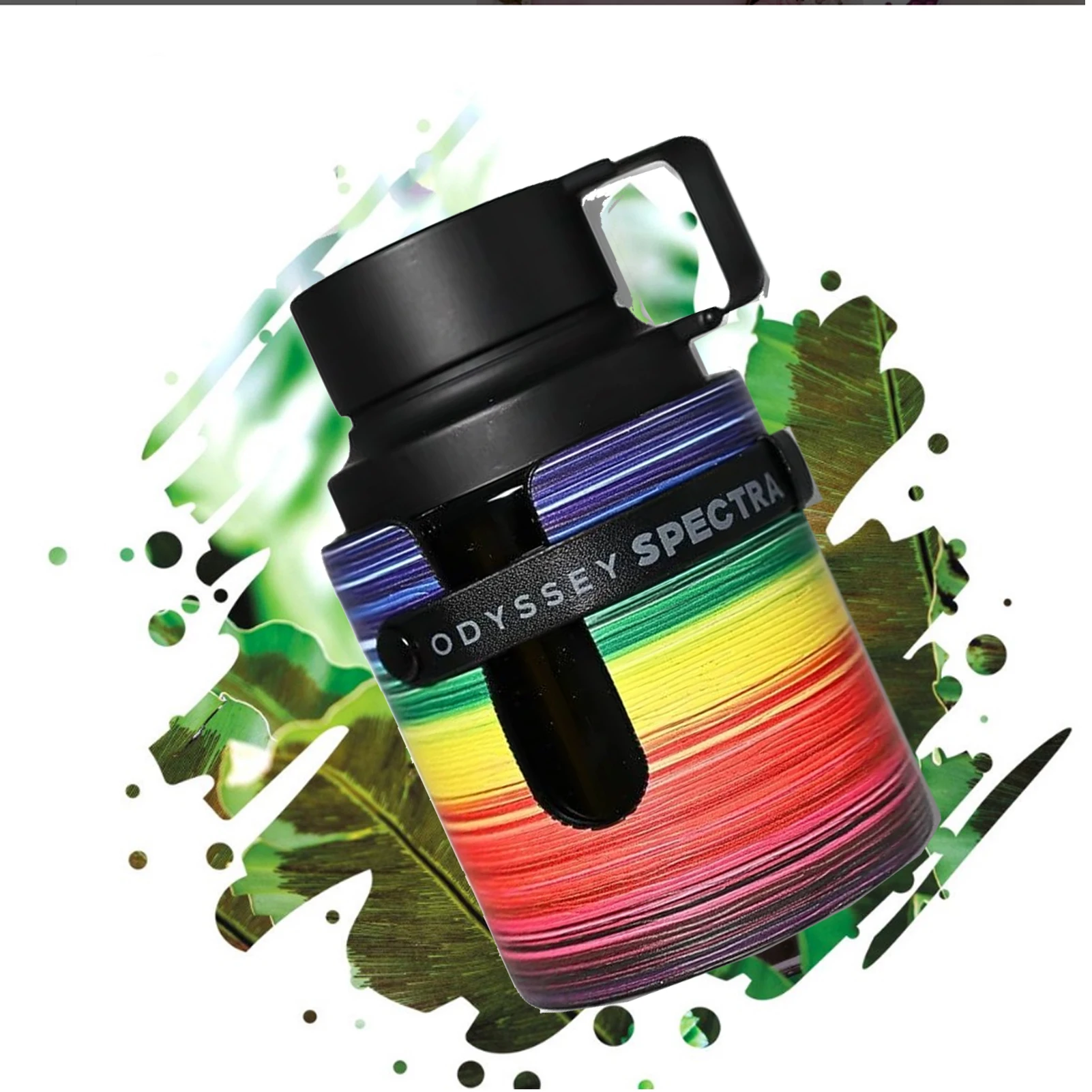 アルマフ オデッセイ スペクトラ レインボーエディション ユニセックス オードパルファムスプレー 3.4オンス 多用途 長持ちする香り