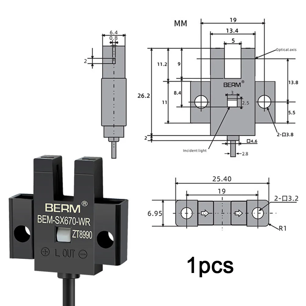 

Sensor Switch Photoelectric Switch Useful 1 PCS 18 Grams Accessories Hot Sale New Parts SX675-WR SX672-WR Nice