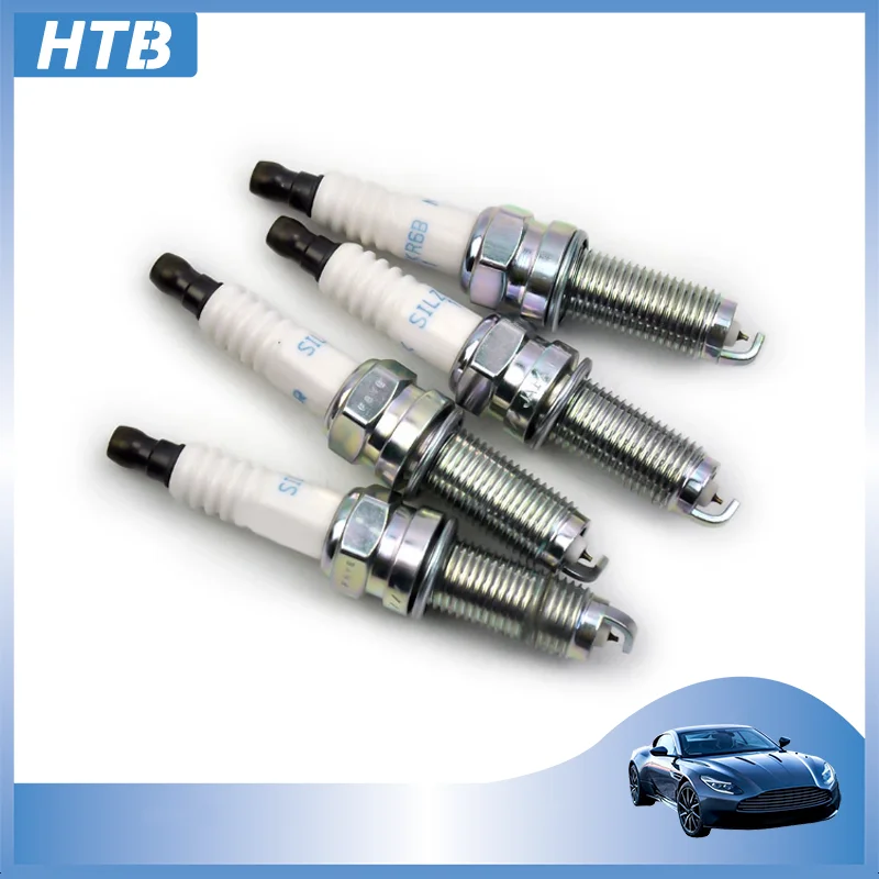 4pcs/lot 18855-10080 1885510080 SILZKR6B11 Iridium Spark Plug For Hyundai i20 i30 ix20 Kia Carens III 18855 10080 SILZKR6B-11