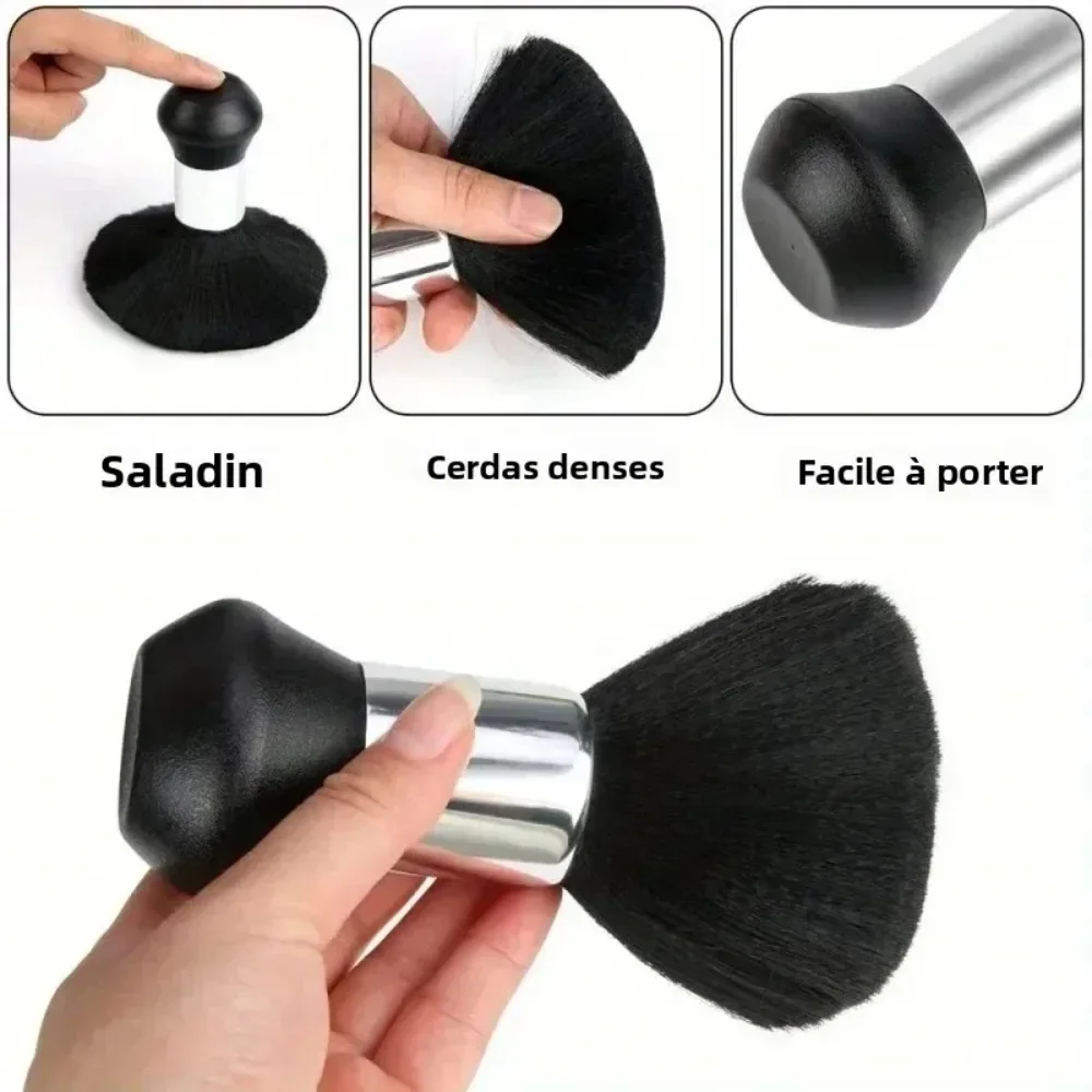 مجموعة بخاخ مياه لتصفيف الشعر من باربر، فرشاة تنظيف منفضة الرقبة، أداة تصفيف الشعر الاحترافية في صالونات الحلاقة
