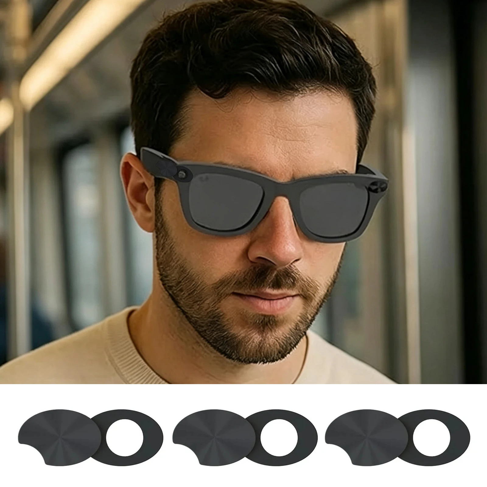 Smart Glasses Camera Privacy Lens Cover for RB Meta Anti Peeping Webcam Blocker ABS 3PCS