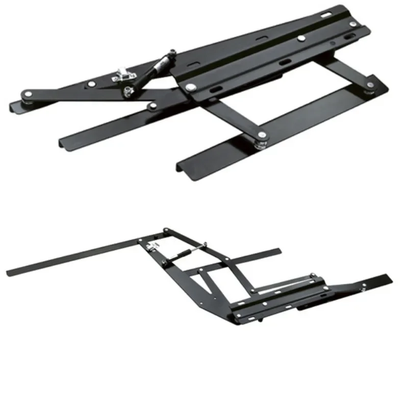 Air rod three-fold sofa bed Multifunctional furniture Hardware accessories Hydraulic buffer folding sofa frame