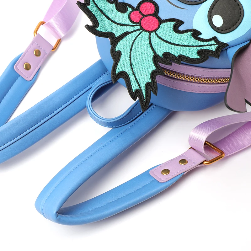 Disney License Stitch backpack new cute Cartoon PU bag for Women