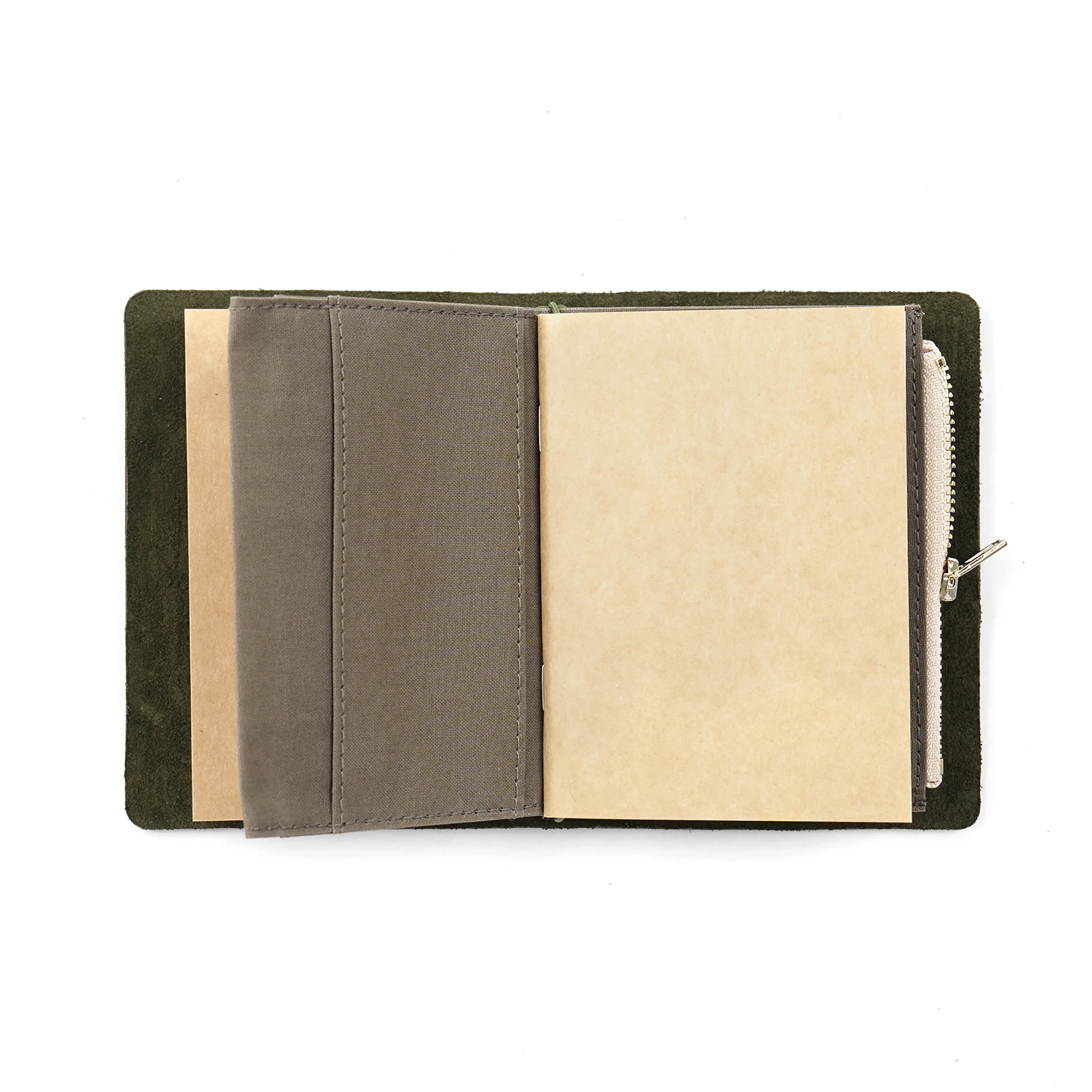 Moterm Compact Series rozmiar paszportu podróżnik Notebook pełnoziarnisty Organizer ze skóry garbowanej roślinnie pamiętnik Sketchbook Planner