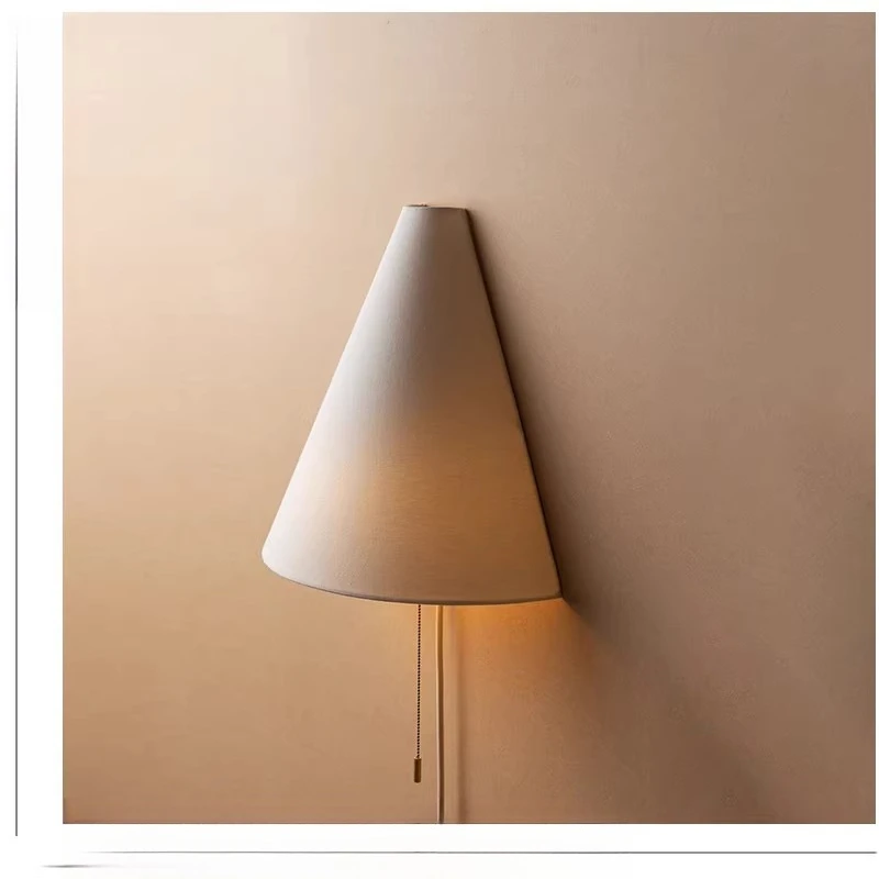 wall lamp, French living room, aisle staircase, vintage bedroom, bedside parchment, cable switch