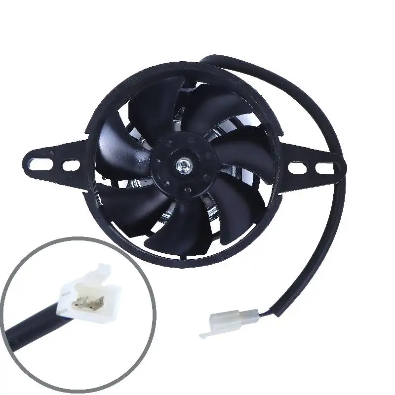 

12V Engine Electric Radiator Cooling Fan & Oil Cooler for Suzuki, Yamaha, Kawasaki ATV Off-road Motorcycles 1Pcs