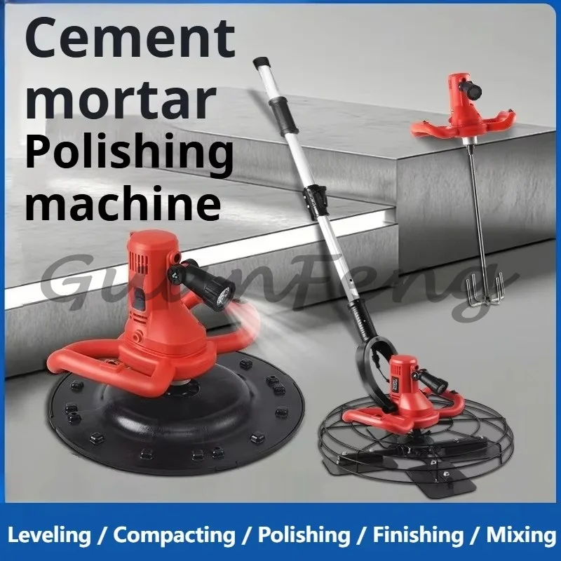 Handheld cement mortar trowel, electric concrete grinding tool