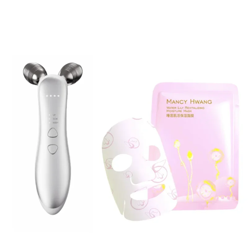 Facial Beauty Kit (Beauty equipment + facial mask) EMS V-face shot  lifting beauty device/HAND HELD/China/Eyes, Face, Nose/Other