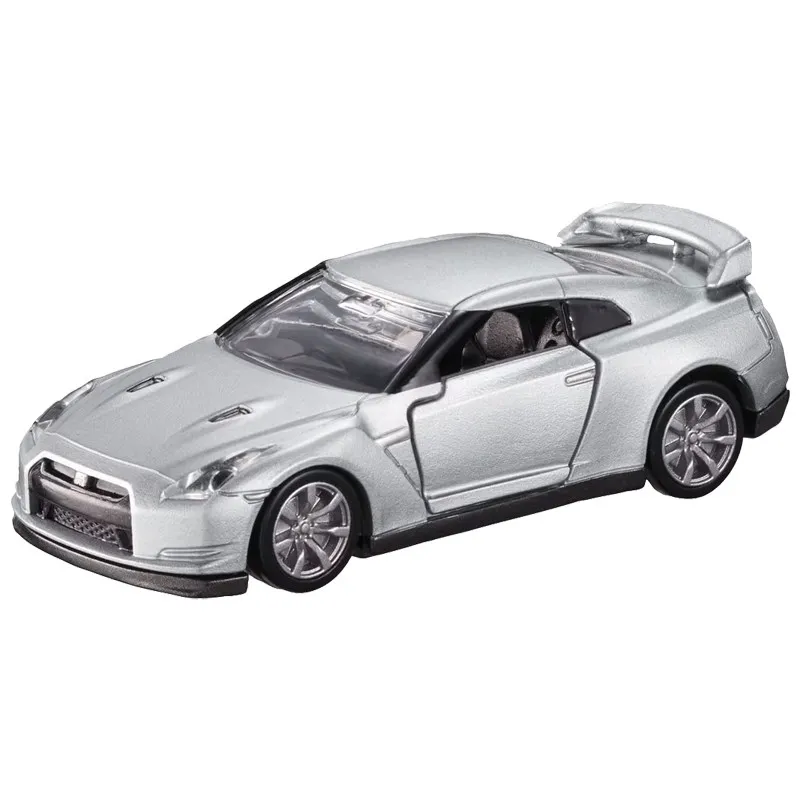 Original TAKARA TOMY Tomica Premium No.17 Nissan GT-R 1/62 Diecast Alloy Model Car with Openable Doors Working Suspension Collec