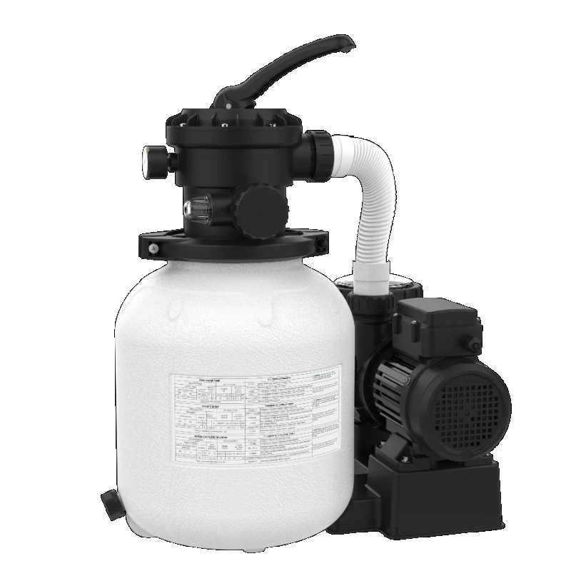 Series Above ground 12inch 14inch 16inch swimming pool sand filter with pump for intex pool