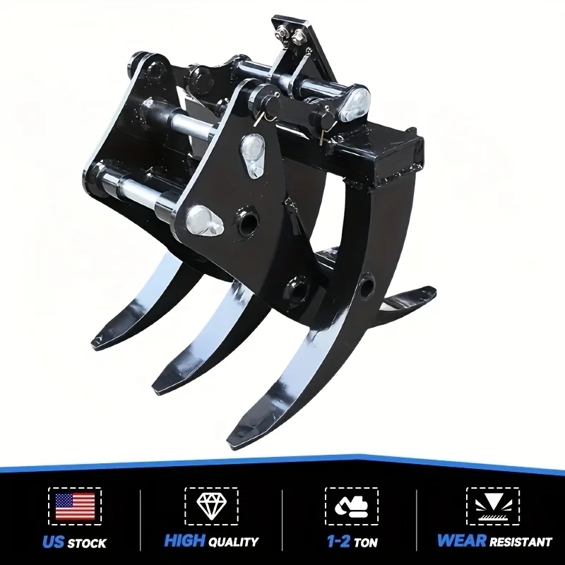 

Free delivery Log grabber for mini excavator Suitable for 1-1.5 ton excavator attachment Grab grabber for grabbing, dismantling