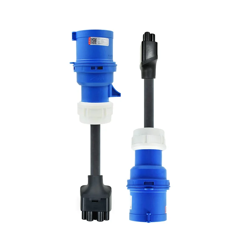 

factory price 32A Gen2 NAME Blue European Standard Adapter Ev Charger Adapter NACS Charger Adapter, Suitable for Model S 3 X Y