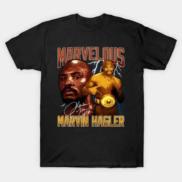 Marvin Hagler T Shirt S-5XL New 2024 Fast Shipping!!!!