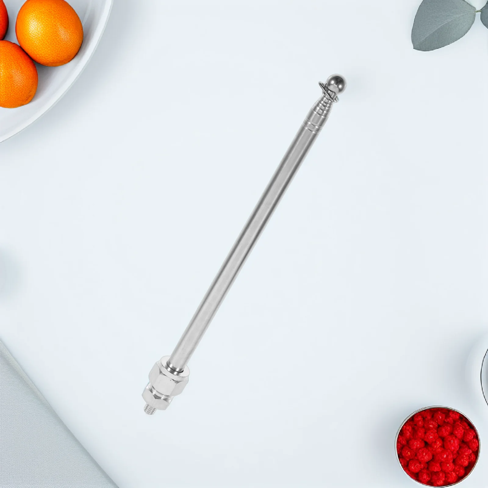 Handlebar Flagpole for Motorcycle Bike Retractable Durable Lightweight Easy Install Remove Stylish Motorcycle Flagpole