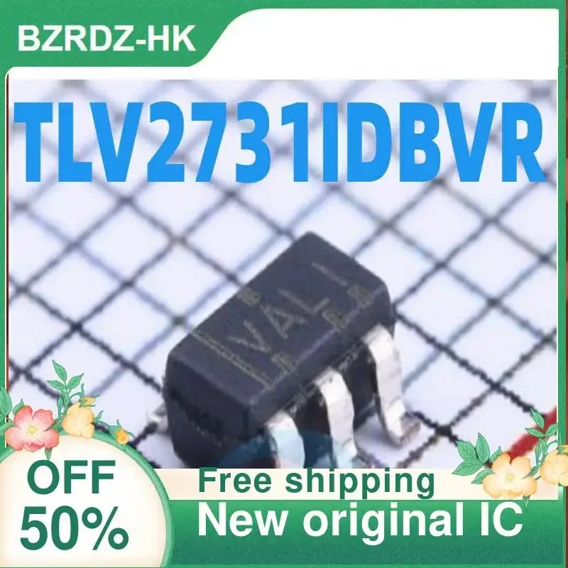 TLV2731IDBVR VALE TLV2731CDBVR VALC SOT23-5, 오리지널 IC, 신제품, 10 개