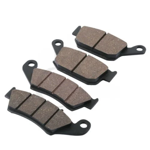 Motorcycle Front Rear Brake Pads For Honda NX 650 DOMINATOR 1995- XL 600 V TRANSALP 1997-  XRV750R AFRICA TWIN 1994-