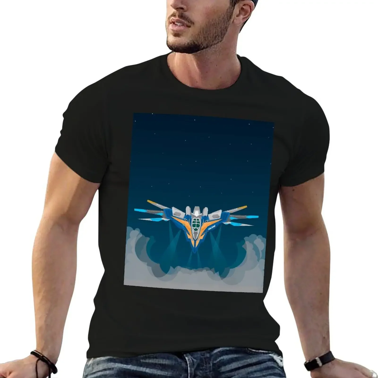

Milano Ship T-Shirt summer tops quick drying cotton graphic tees graphics men clothings