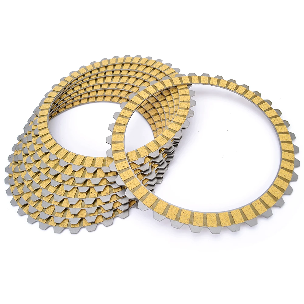 Clutch Friction Plates For Buell XB12S Harley XL883 XL1200 Bad Boy Dyna Heritage Iron 883 Road King Sportster 883 1200