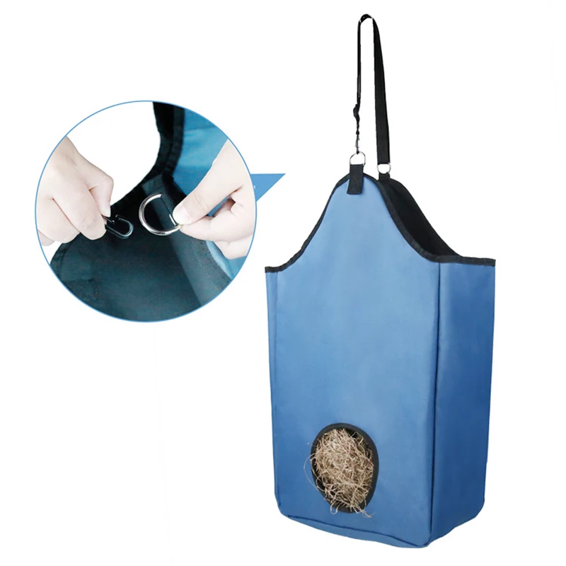 

2025 Horse Riding Equipment Hay Storage Bag Slow Feed Hay Tote Bag for Horses