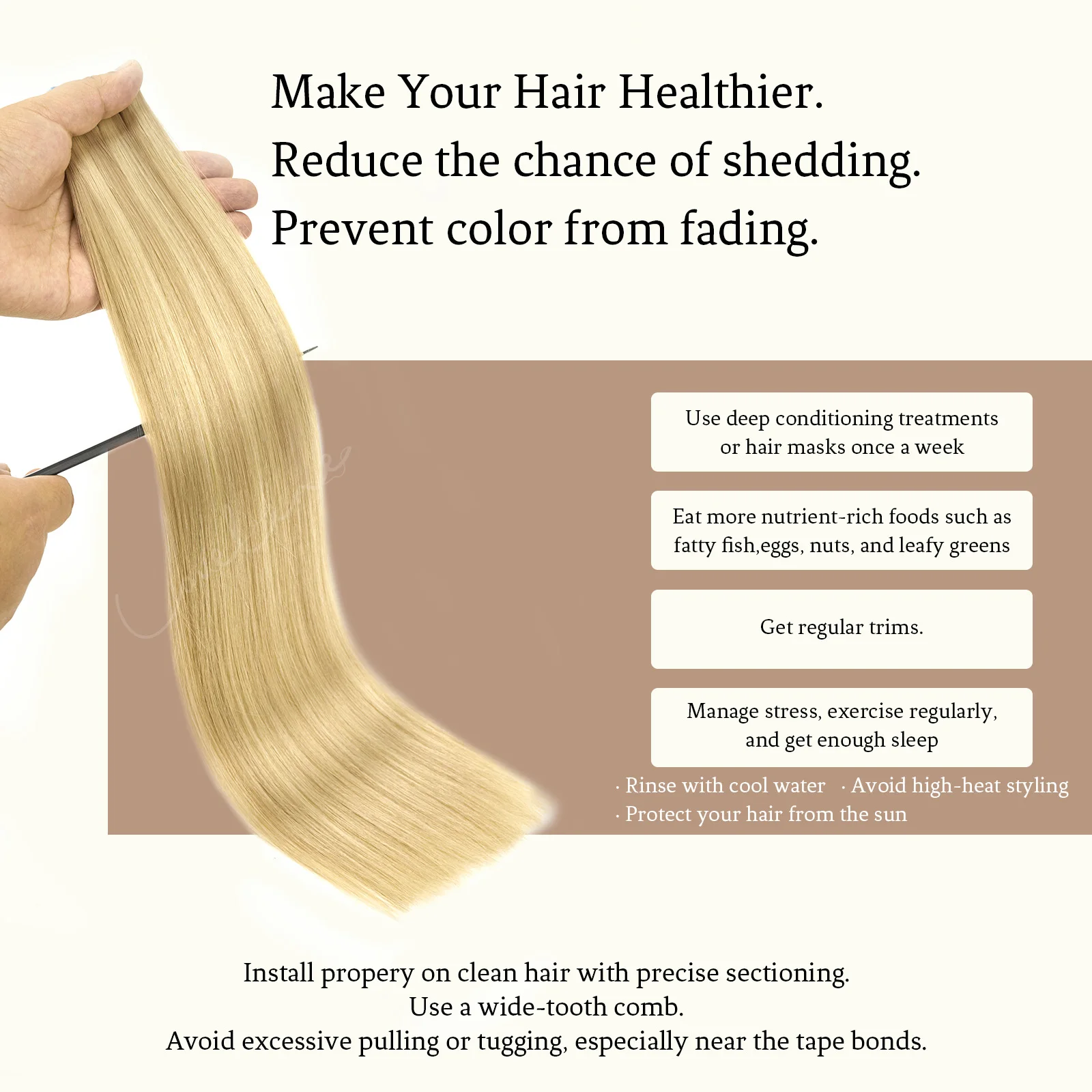 Tape In 100% Real Remy Human Hair Soft Human Hair Straight 20Pcs Extensions Skin Weft Adhesive Glue On Salon Quality for Woman