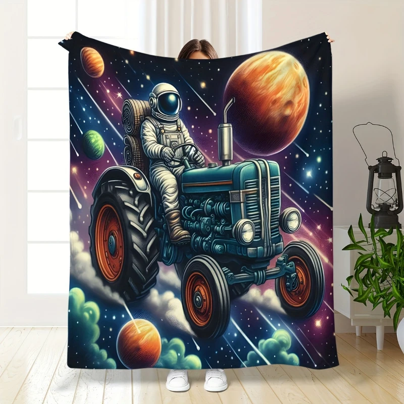 Ukiyo-e Wave Mount Fuji Sports Car Art Throw Blanket,Warm Sofa,Bed Cover,Guest Room Cover,Anniversary Daily Leisure Present
