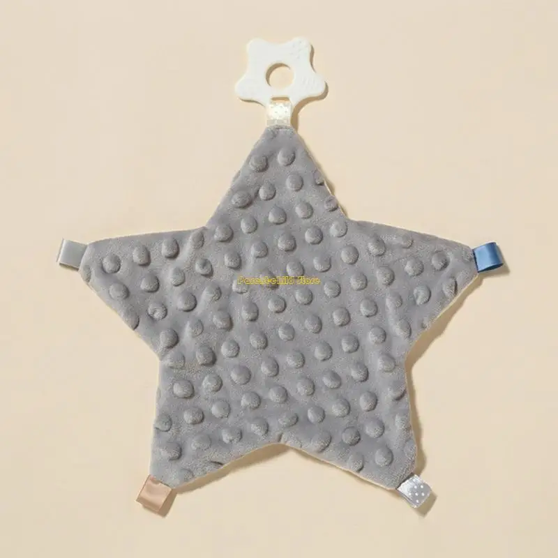 بطانية WXTD للرضع مريحة أثناء النوم والرضاعة، لعبة منشفة قطنية للأطفال الصغار من القطيفة #4