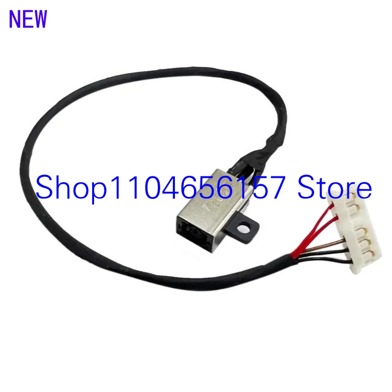 Cable de alimentación J DC Jack, arnés de puerto de carga para Dell Inspiron 14-3000 15-3000 3458 15 41113 5100 / Latitude 3490 3590 E3490 E359