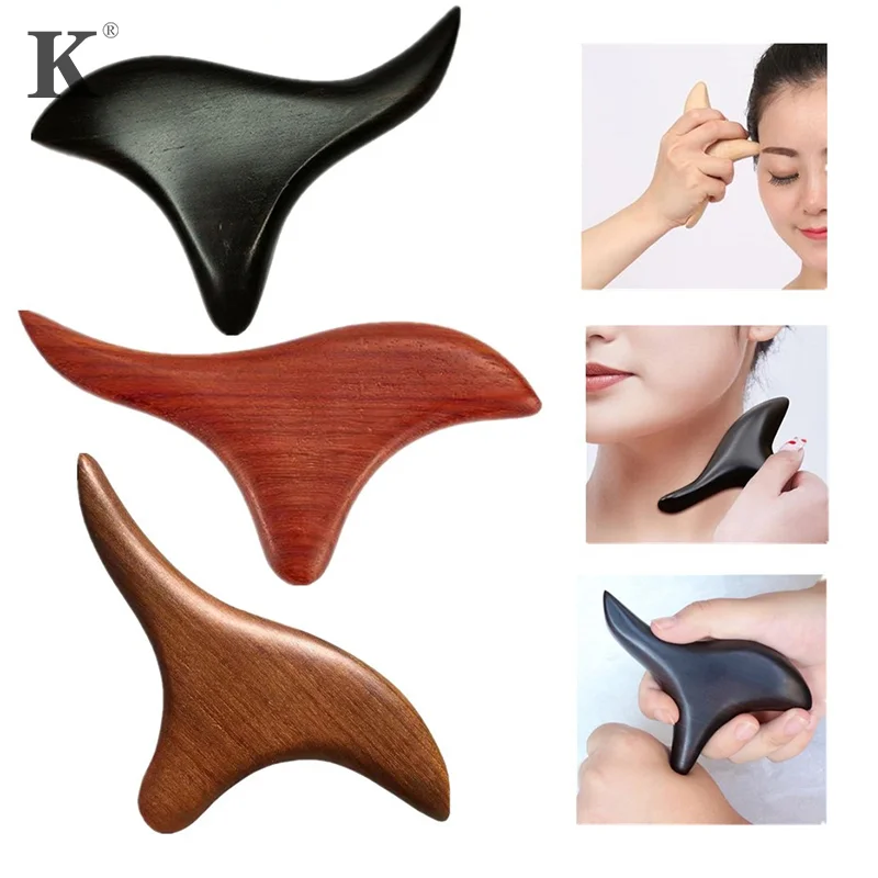 

Wood Trigger Point Massage Gua Sha Tools Professional Lymphatic Drainage Tool Wood Therapy Massage Tools For Back Neck Leg Hand