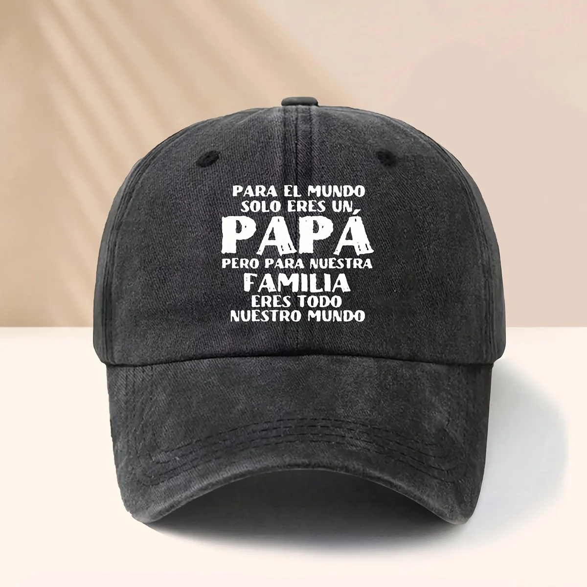 

Бейсболка с принтом "Papa", с удобной и стильной мягкой лентой для фиксации, регулируемого размера, легкая и удобная.