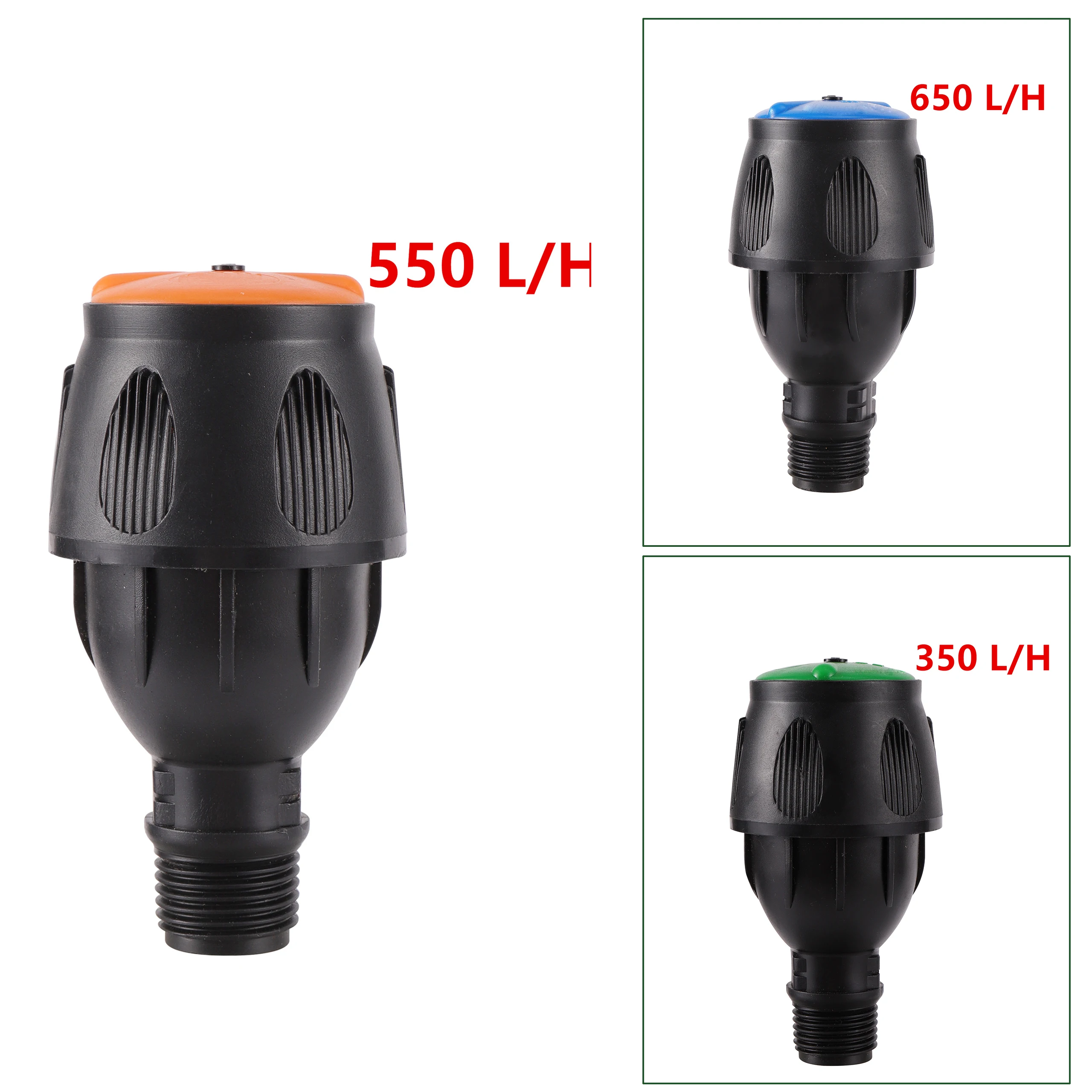 Garden Rotary Sprinklers 360° Rotating Lawn Flower Vegetable Field Orchard Irrigation Nozzle 1/2