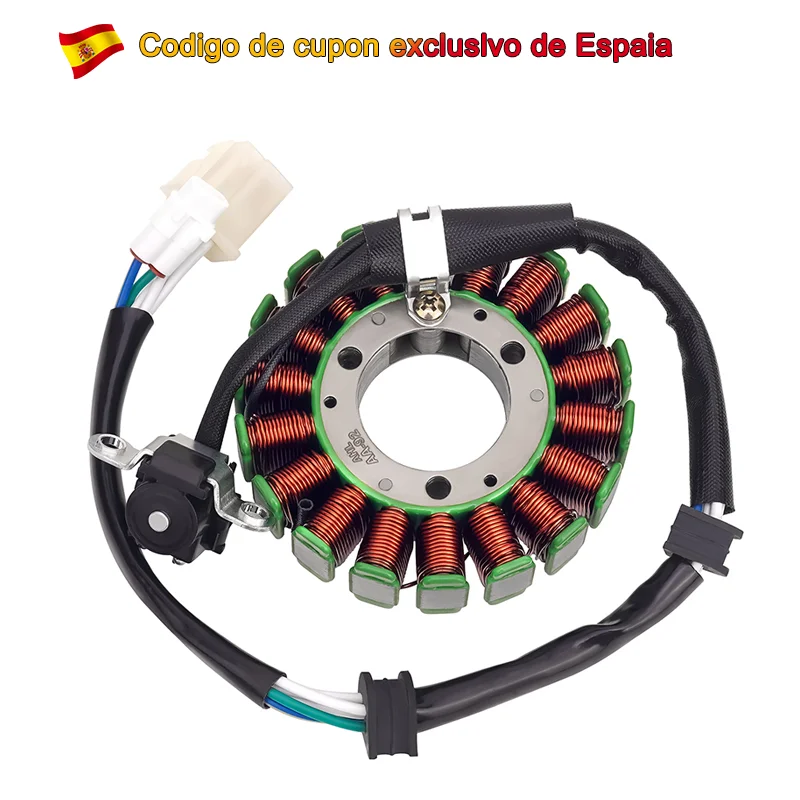 Bobina de estator generador de motocicleta para Yamaha YS250 2014-2017 YBR250 2007-2011 YS YBR 250 5D1-H1410-00-00 5D1-H1410-01-00