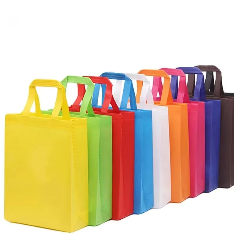 Vlies-Einkaufstasche, Einkaufstasche für Werbung und Werbung, Großhandel, maßgeschneiderte, umweltfreundliche, faltbare Geschenktüten aus Vliesstoff – Detail 6