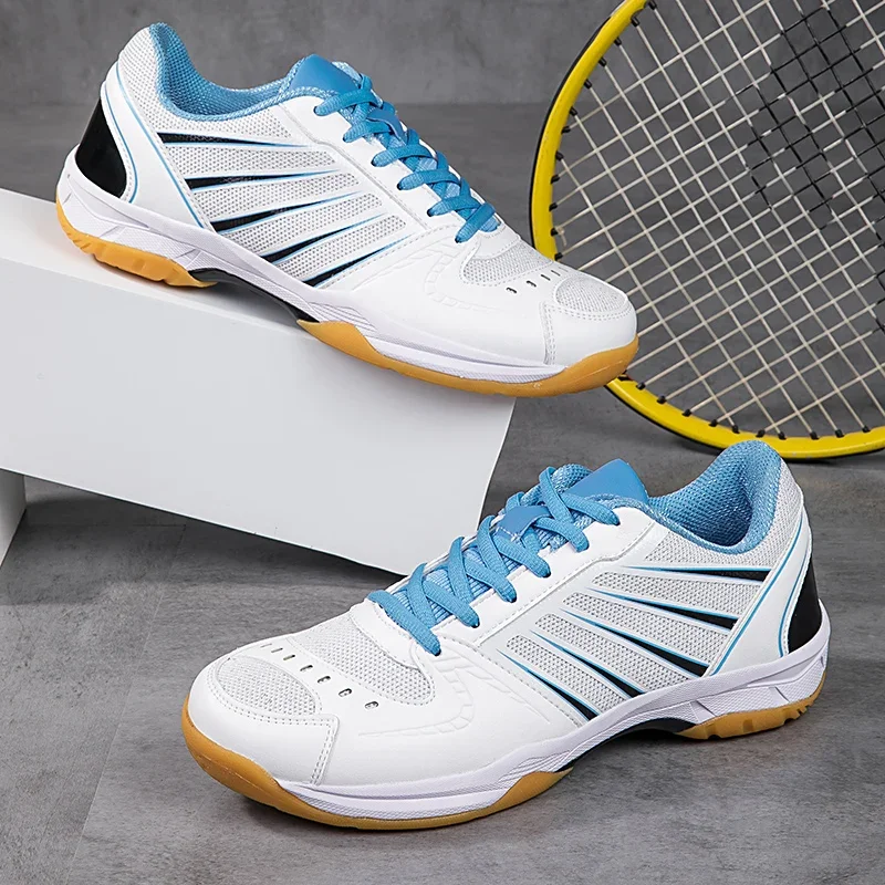 

Luxury Brand Womens Indoor Sports Shoes Badminton Unisex Anti-Slippery Man Tennis Shoes Volleyball Table Tennis Shoes Men 1088