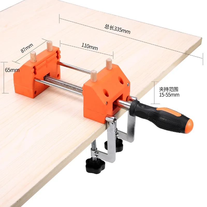 Universal Multi Angle Mini Bench Vise Table Clamp Flat Vice for Pipe Work Holding