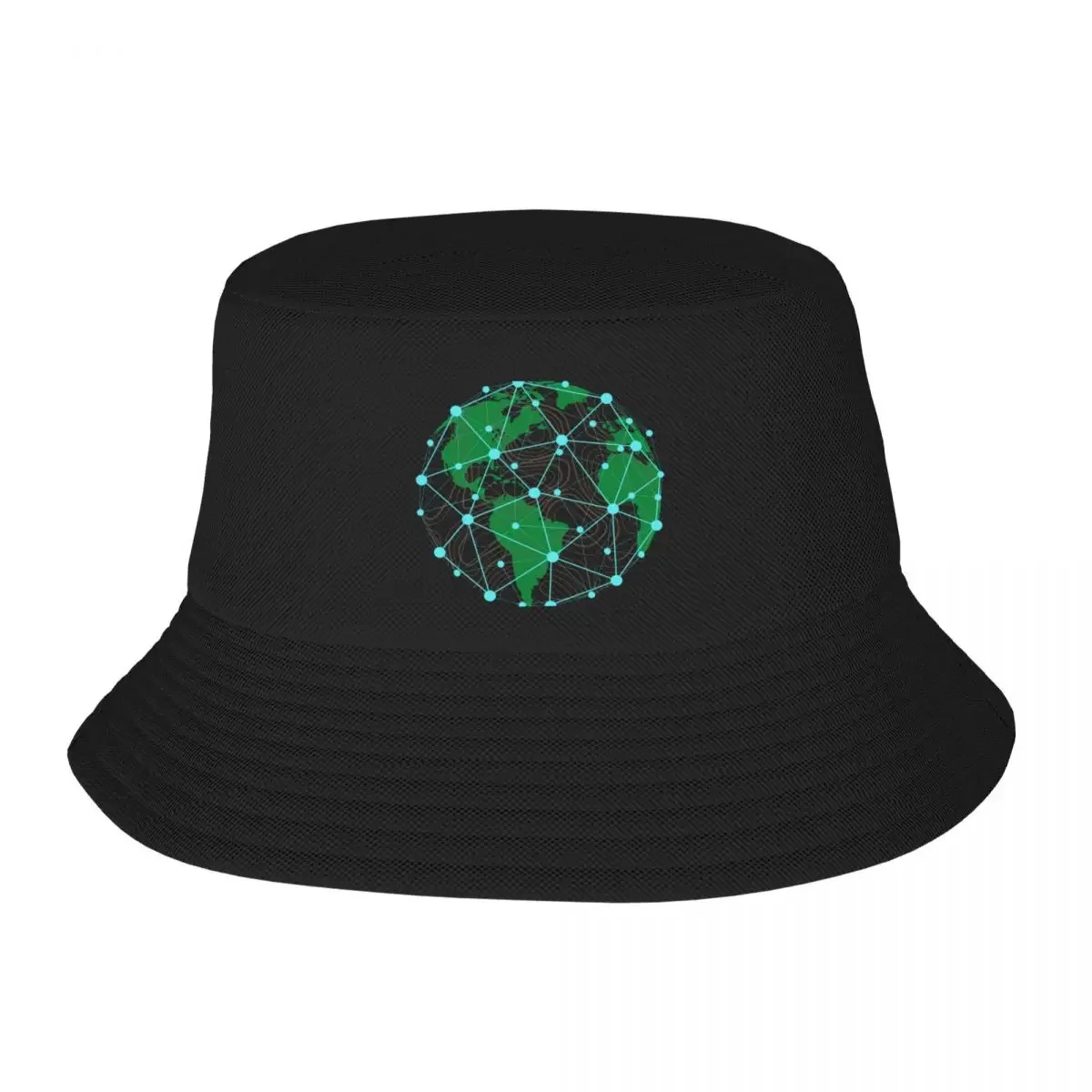 GIS Topographic Earth Bucket Hat Beach hard hat Luxury Man Hat  Wear Men Women's