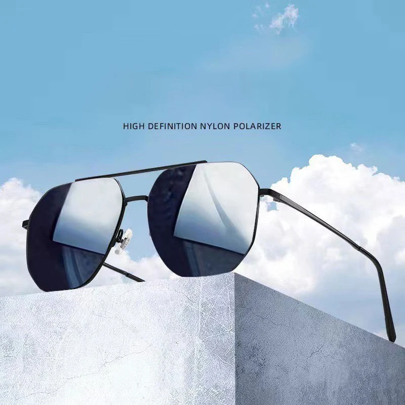 New Men's Sunglasses Fishing And Driving Special Sunglasses Driving Metal Frame Glasses XTP8819